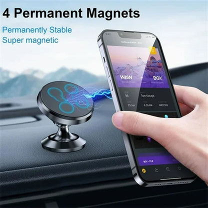 Techsuit S10 Magnetic Car Holder, Universal, Black