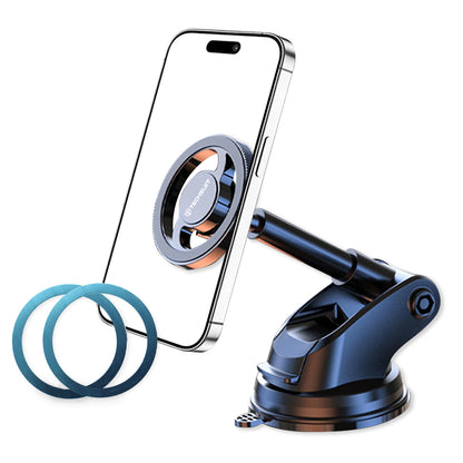 Techsuit S12 Magnetic Car Holder, Universal, Black