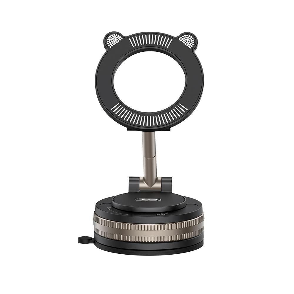 Magnetic Car Holder XO Design C181 Cat Head, Universal, Black
