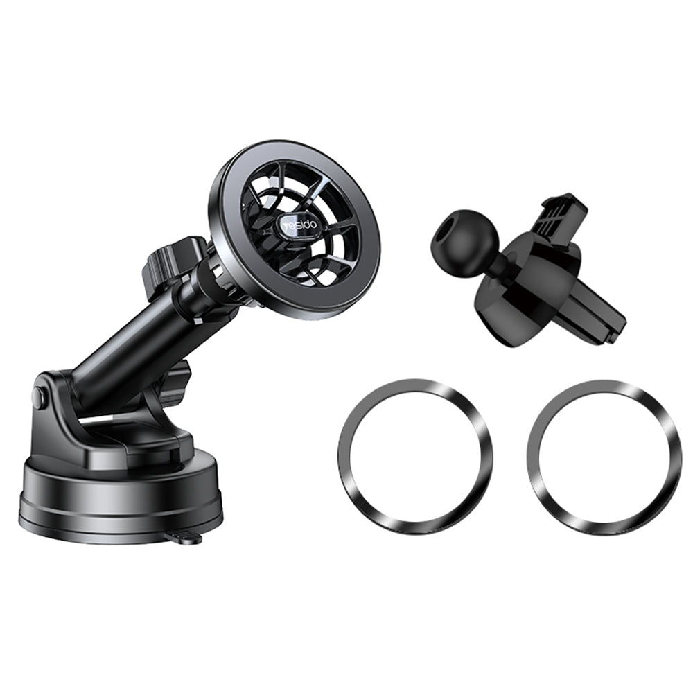Yesido C158 Universal Magnetic Car Holder, Black