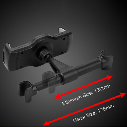 Yesido C29 Car Headrest Mount, 4inch - 10inch, Black