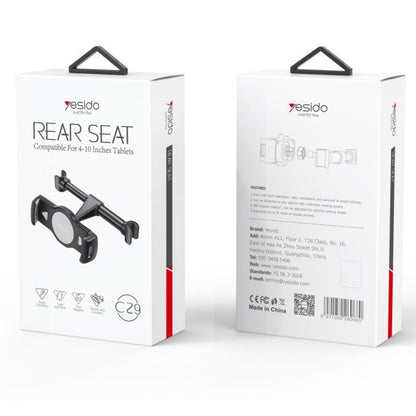 Yesido C29 Car Headrest Mount, 4inch - 10inch, Black