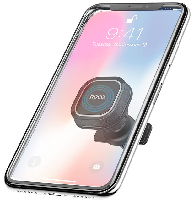 HOCO CA52 Magnetic Car Holder, Universal, Black