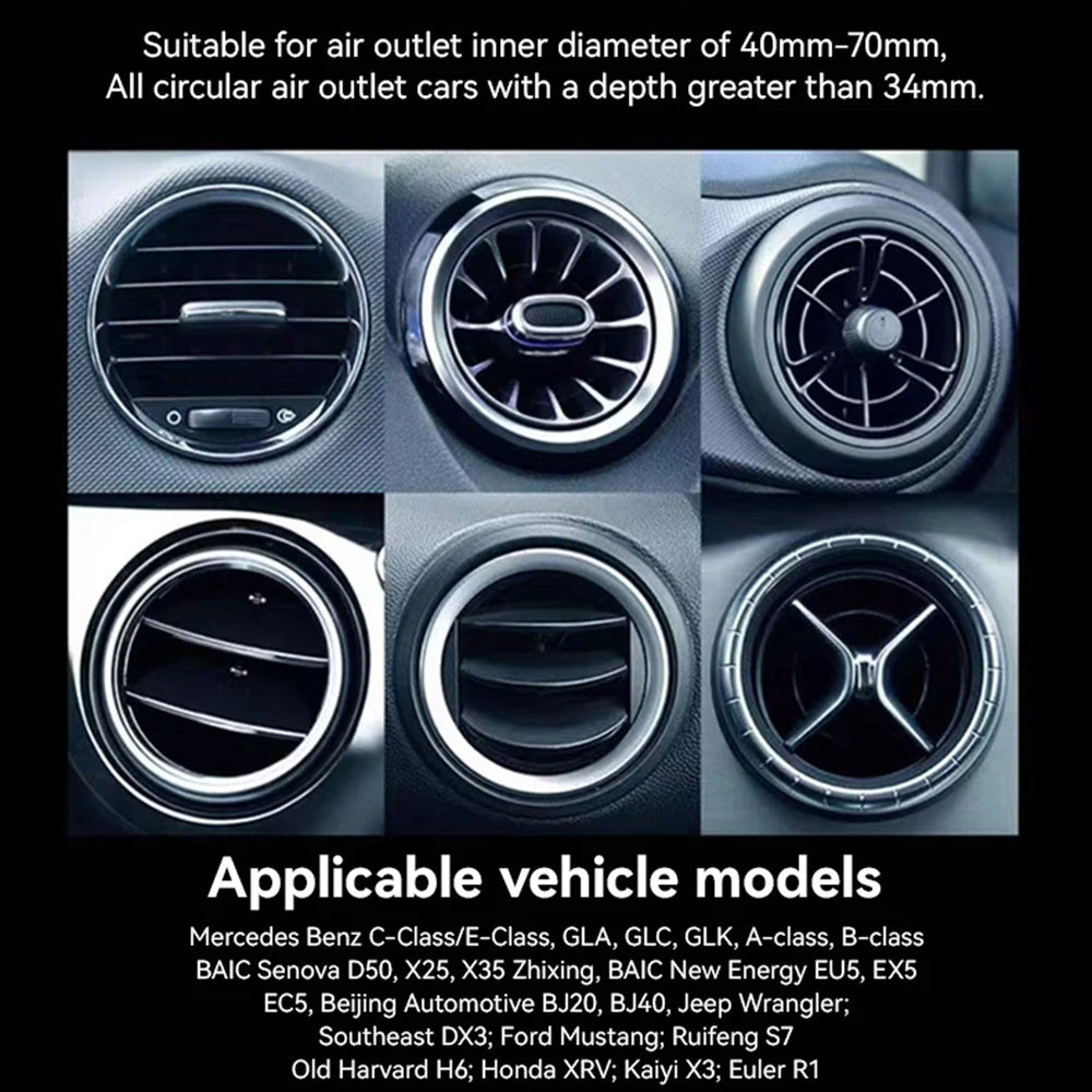 Yesido C240 Car Holder, Universal, Black