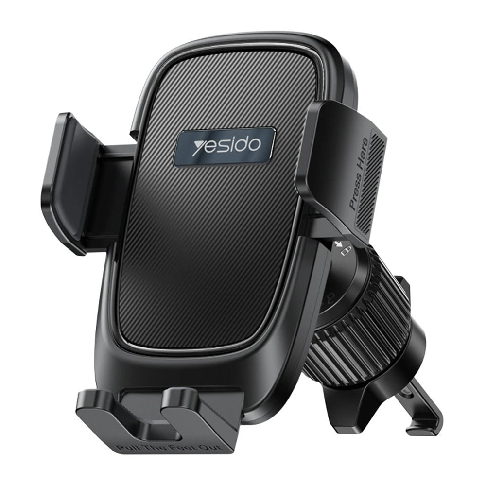 Yesido C241 Car Holder, 4.7inch - 7.2inch, Black
