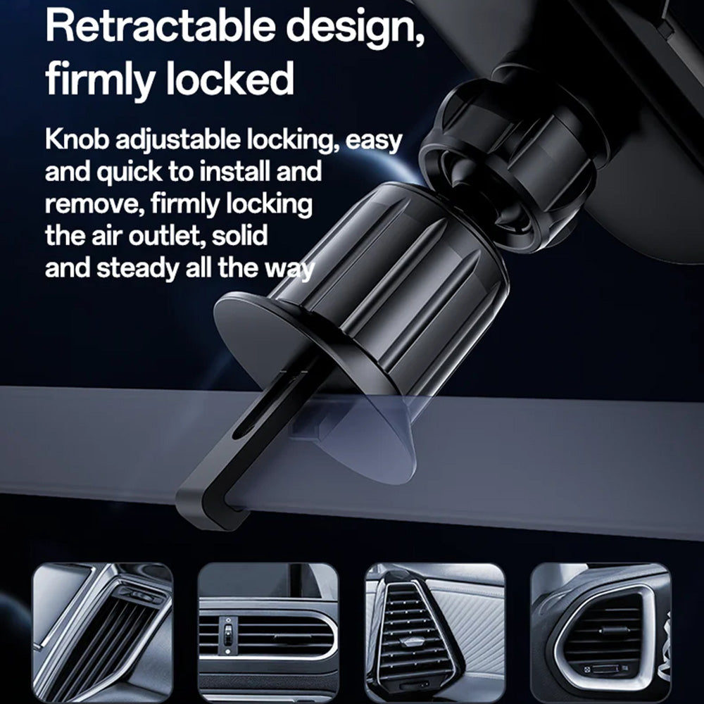 Yesido C247 Car Holder, 4.7inch - 7.2inch, Black