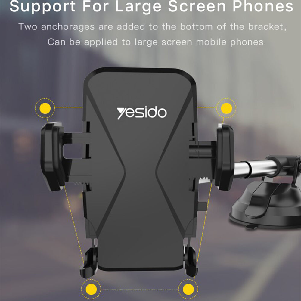 Yesido C40 Universal Car Holder, Black