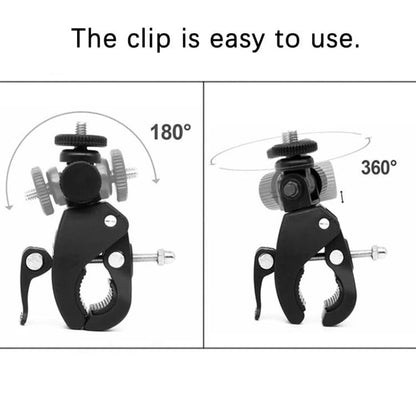 Techsuit CAL07 Sports Camera Bike Mount for GoPro, Black