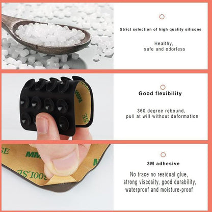 Techsuit SPP-PAD Suction Cup Holder, Light Pink