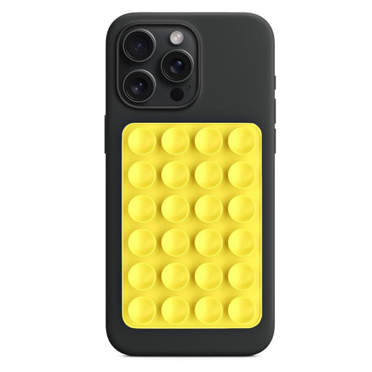 Techsuit SY-PAD Suction Cup Holder, Yellow