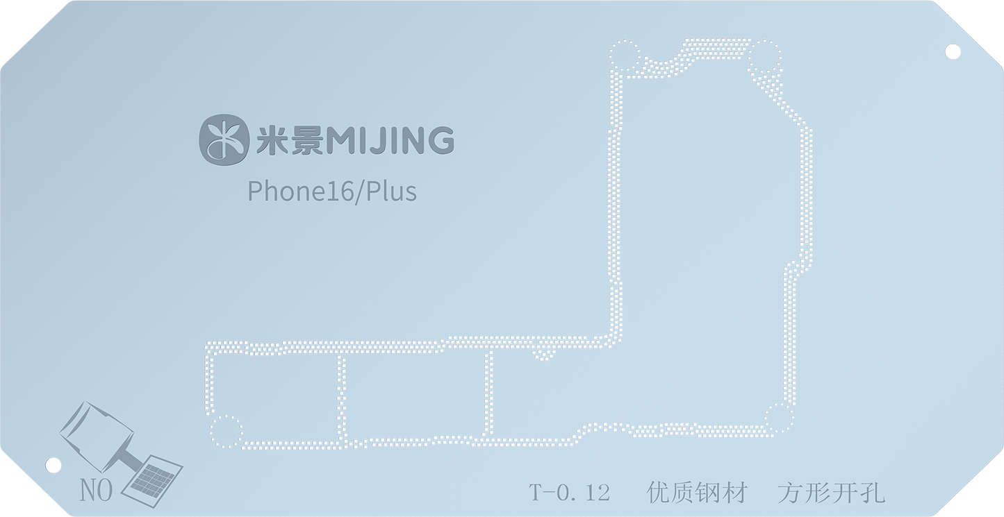 Mijing Z20 Reballing Work Support for Apple iPhone 16 Series