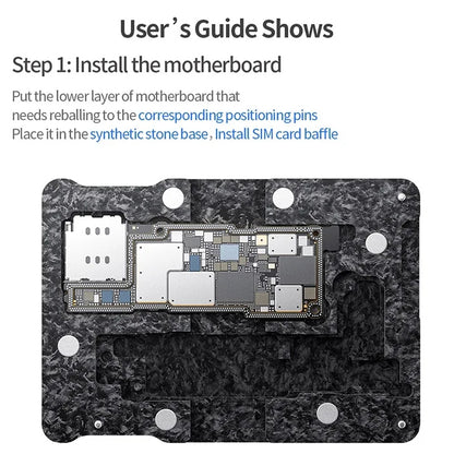 QIANLI Magnetic PCB Work Holder for Apple iPhone 15 Series