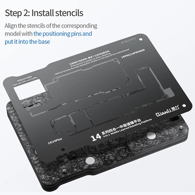 QIANLI Magnetic PCB Work Holder for Apple iPhone 15 Series