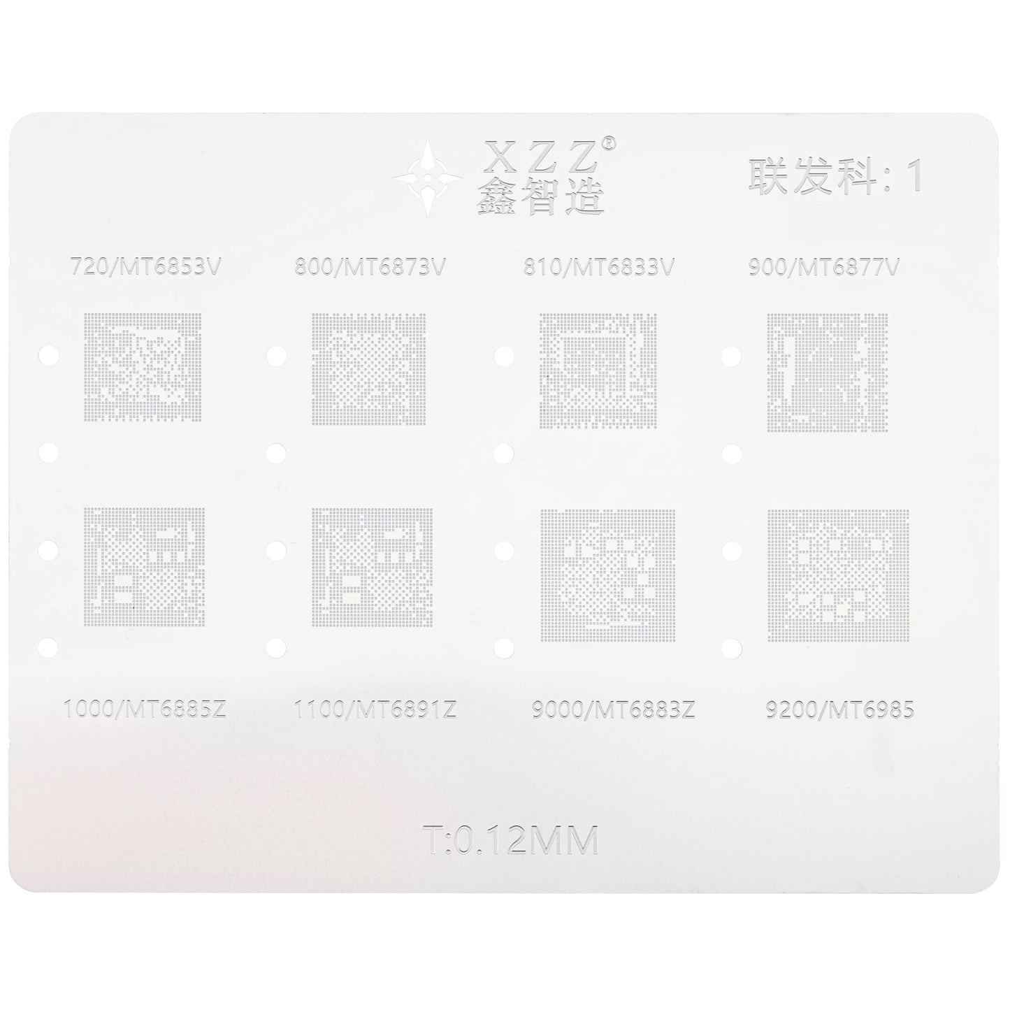 XZZ L23 Reballing Work Support for Apple A8 - A16 CPU