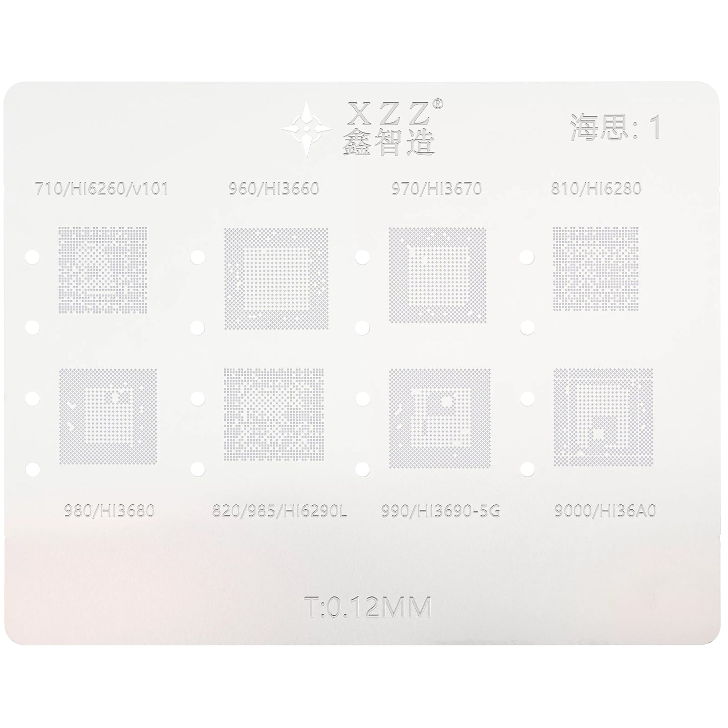 XZZ L23 Reballing Work Support for Apple A8 - A16 CPU