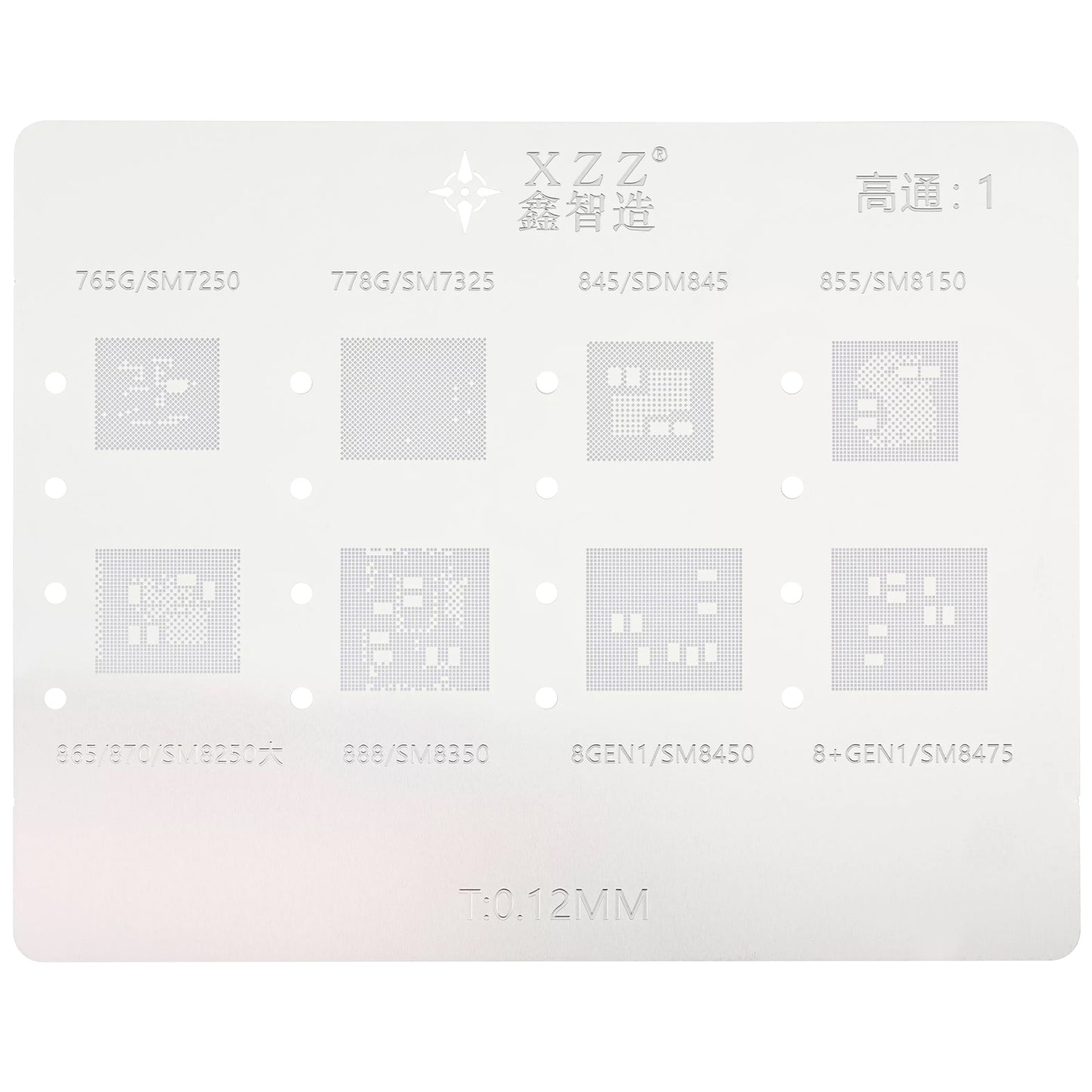 XZZ L23 Reballing Work Support for Apple A8 - A16 CPU