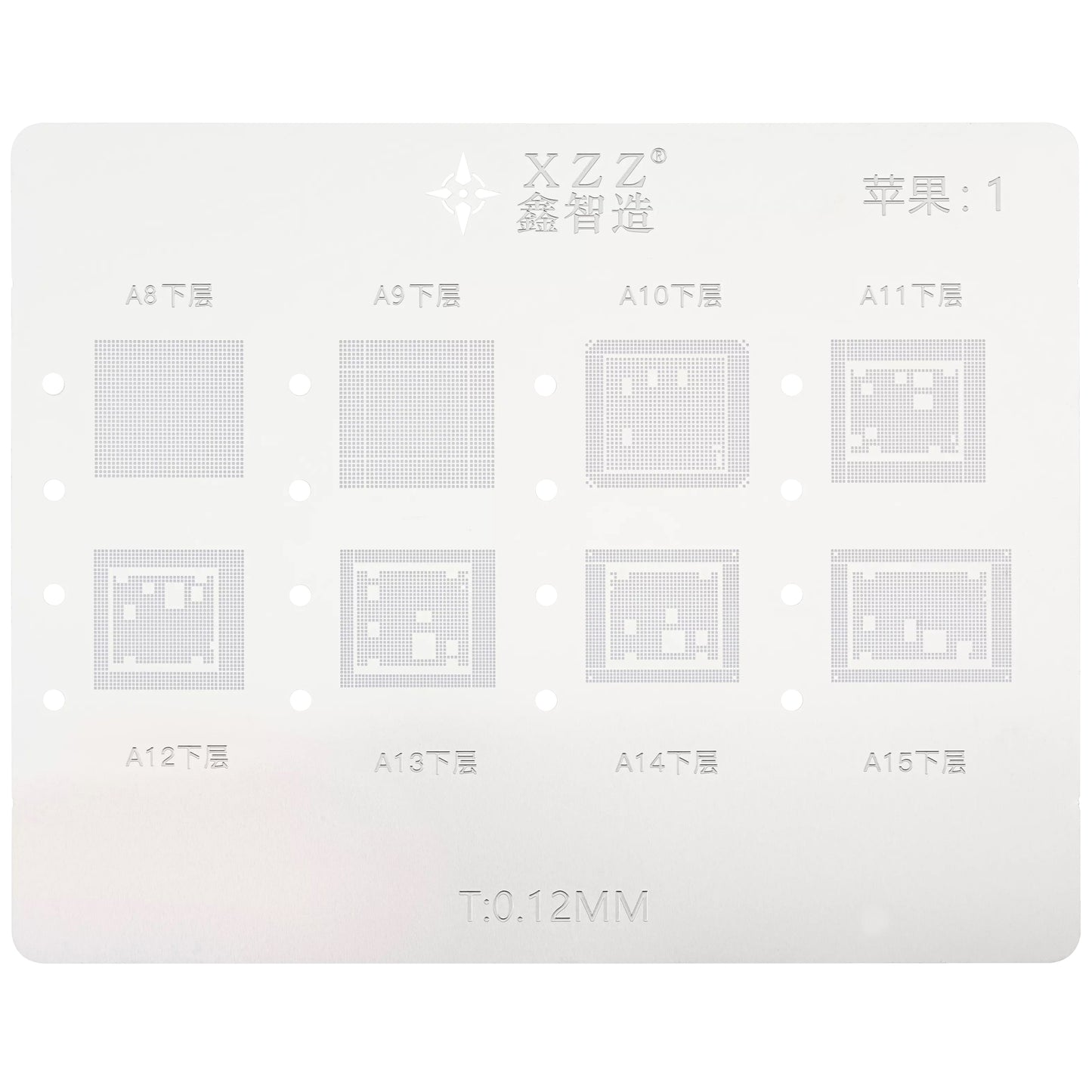 XZZ L23 Reballing Work Support for Apple A8 - A16 CPU