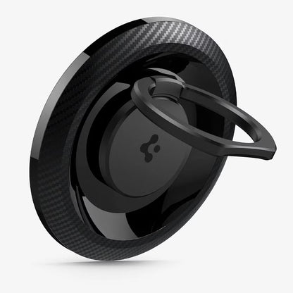 Spigen O-Mag OM100 Carbon Ring Holder, Universal, Black AMP05505