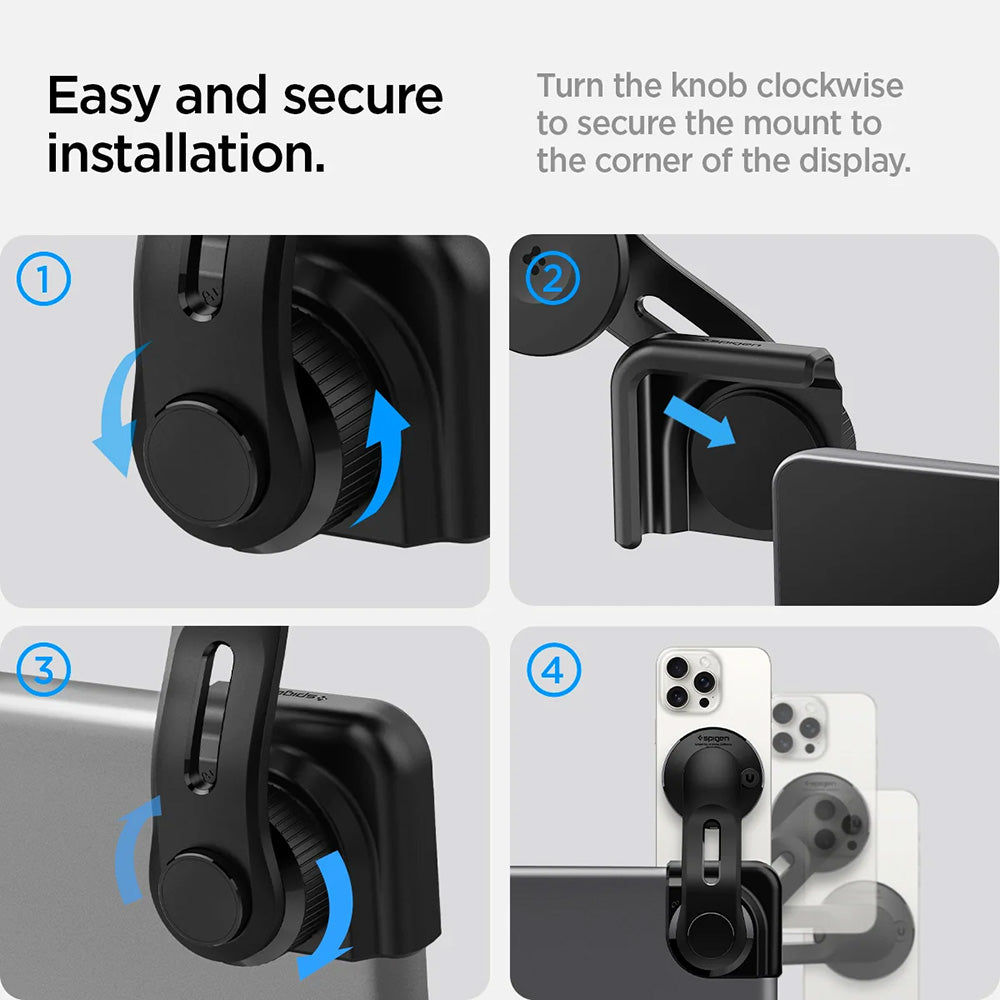 Spigen OneTap Magnetic Mount for Tesla Navigation, Universal, Black ACP07869