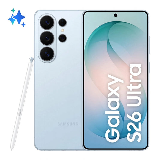 Samsung Galaxy S26 Ultra Mobile Phone, 512GB, 12GB, Sky Blue SM-S948BLBGEUB