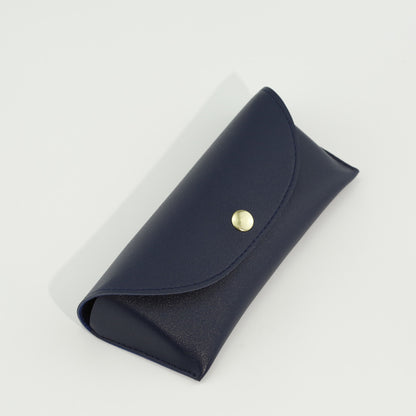 Techsuit ETI4 Glasses Case, 170mm x 65mm x 20mm, Navy Blue