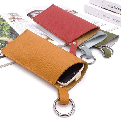 Techsuit Glasses Case ETN6, 175mm x 85mm, Reddish Brown