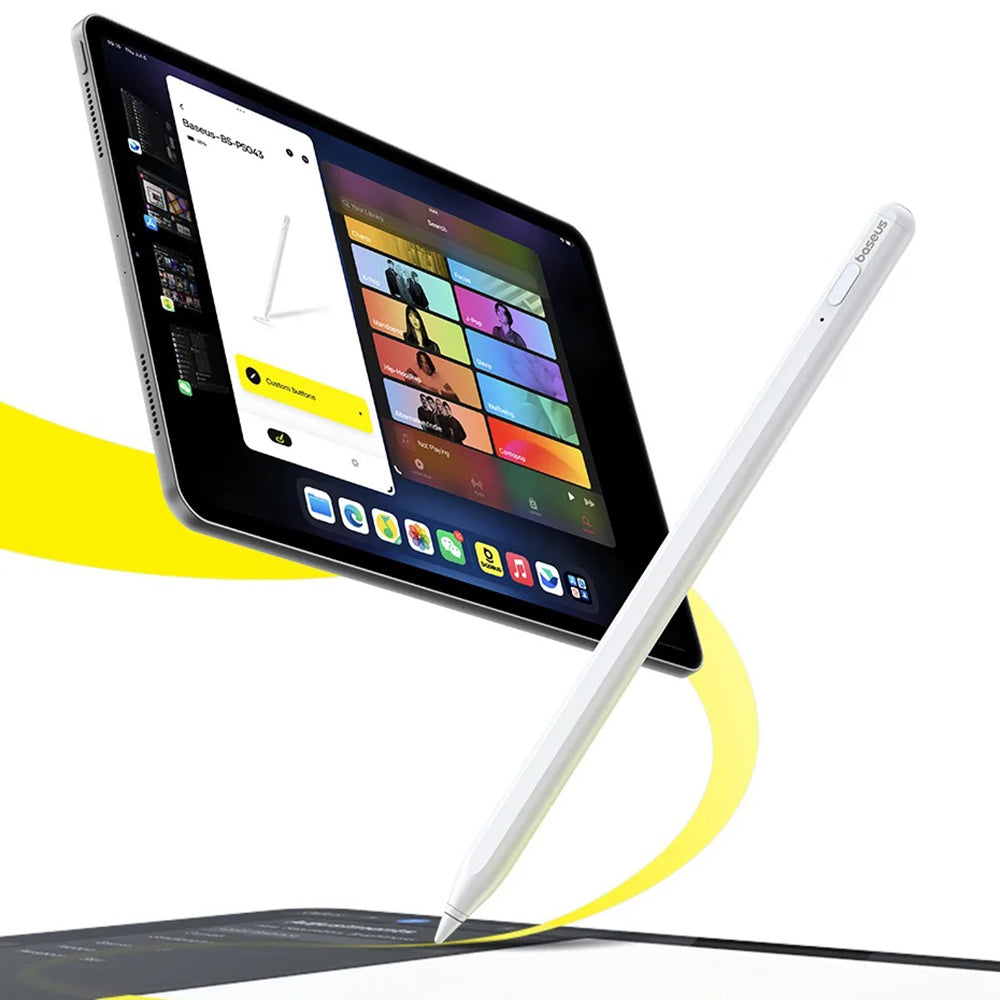 Baseus Smooth Writing 2 Series Touch Pen for Apple iPad, Active Wireless Version, White P80015802213-03