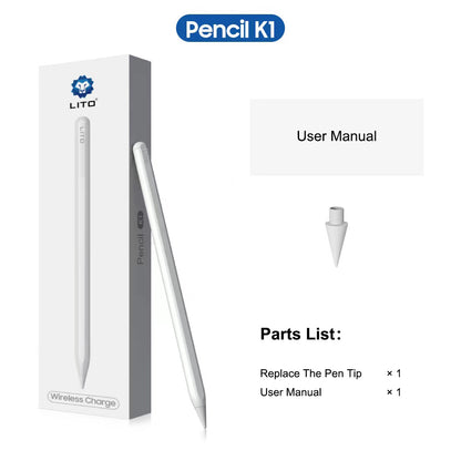 Touch Pen Lito K1 for Apple iPad, Active Version, White