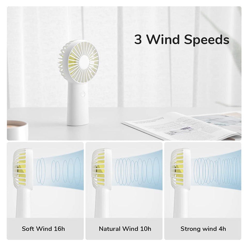 JisuLife F2B Portable Fan, Pink