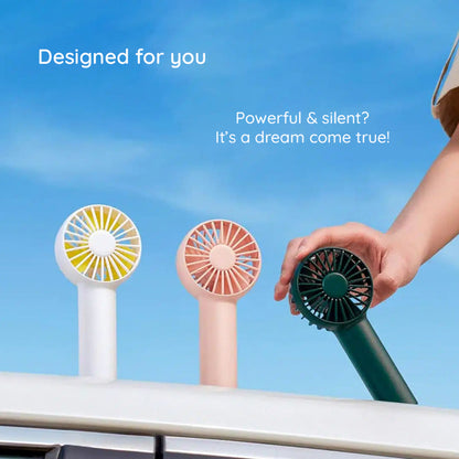 JisuLife FA20 Portable Fan, Pink