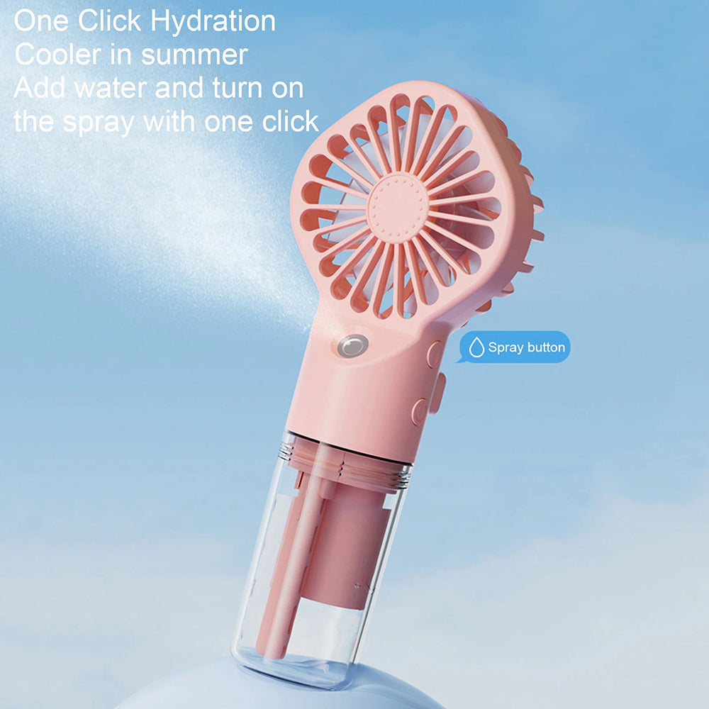 Techsuit G10 Portable Fan, Pink