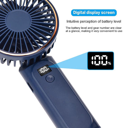 Techsuit M12 Portable Fan, Blue