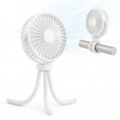 Techsuit VP1 Portable Fan, White
