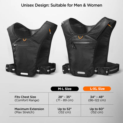 Spigen Dynamic Shield A720 Running Vest, Size L - XL, Black AMP11390